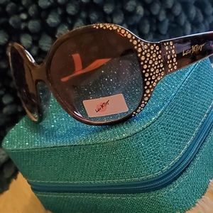 - Betsy Johnson rhinestone sunglasses